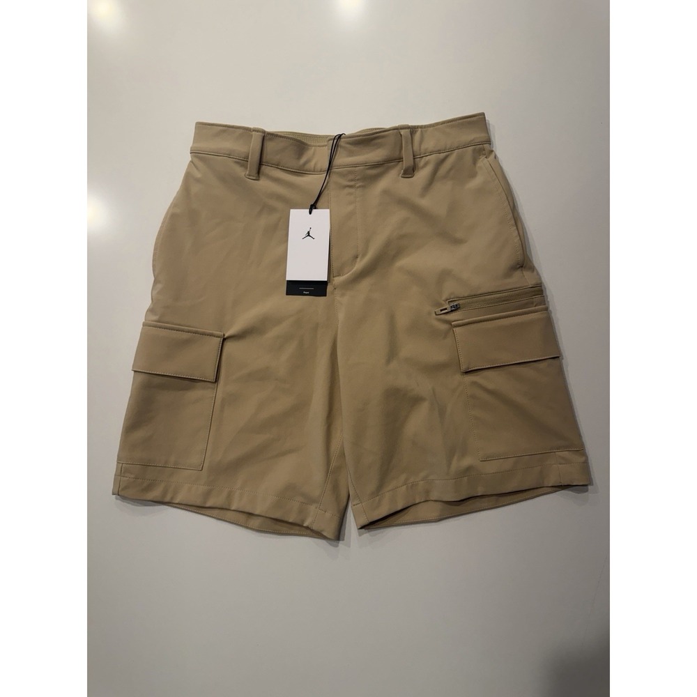 Jordan Sport Golf Cargo Shorts Linen Water Repellent HQ8703-248 Mens 30 NWT